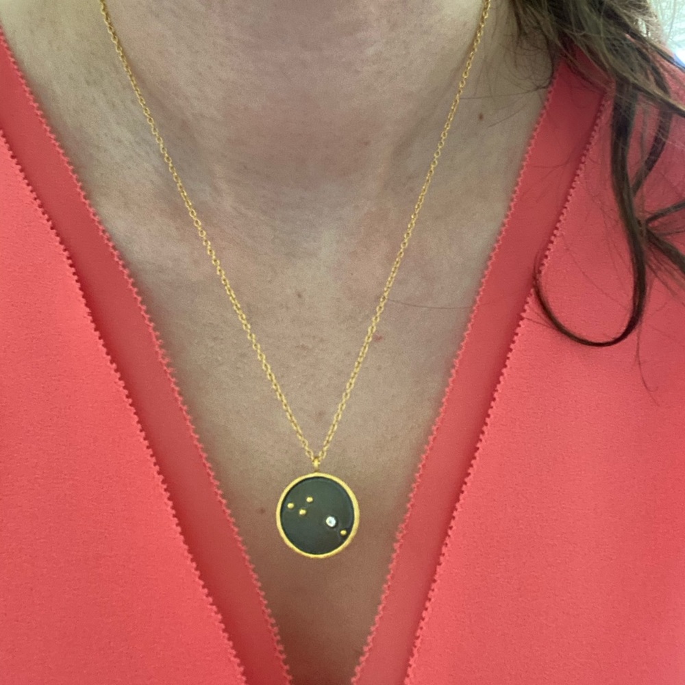 Aries constellation necklace
